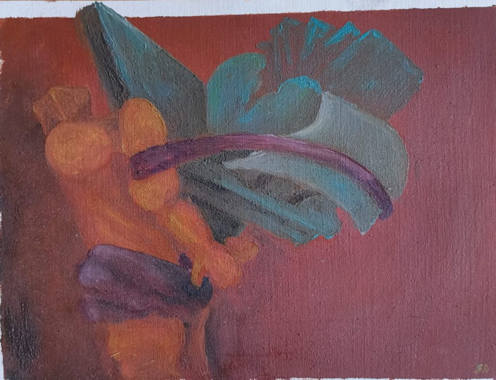 24cmx18cm , olieverfpapier